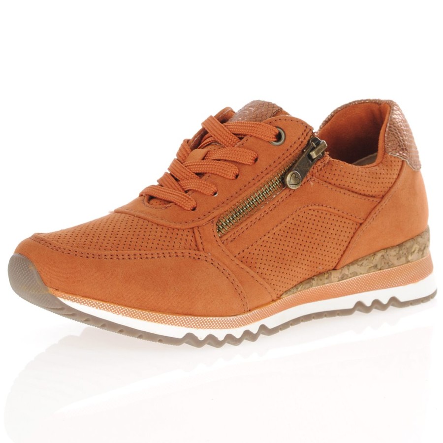 Shop By Style Marco Tozzi | Marco Tozzi - Casual Trainers Rust - 23781-41