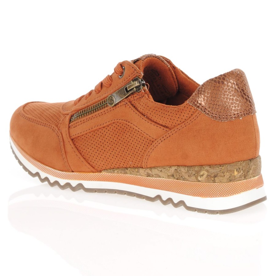 Shop By Style Marco Tozzi | Marco Tozzi - Casual Trainers Rust - 23781-41