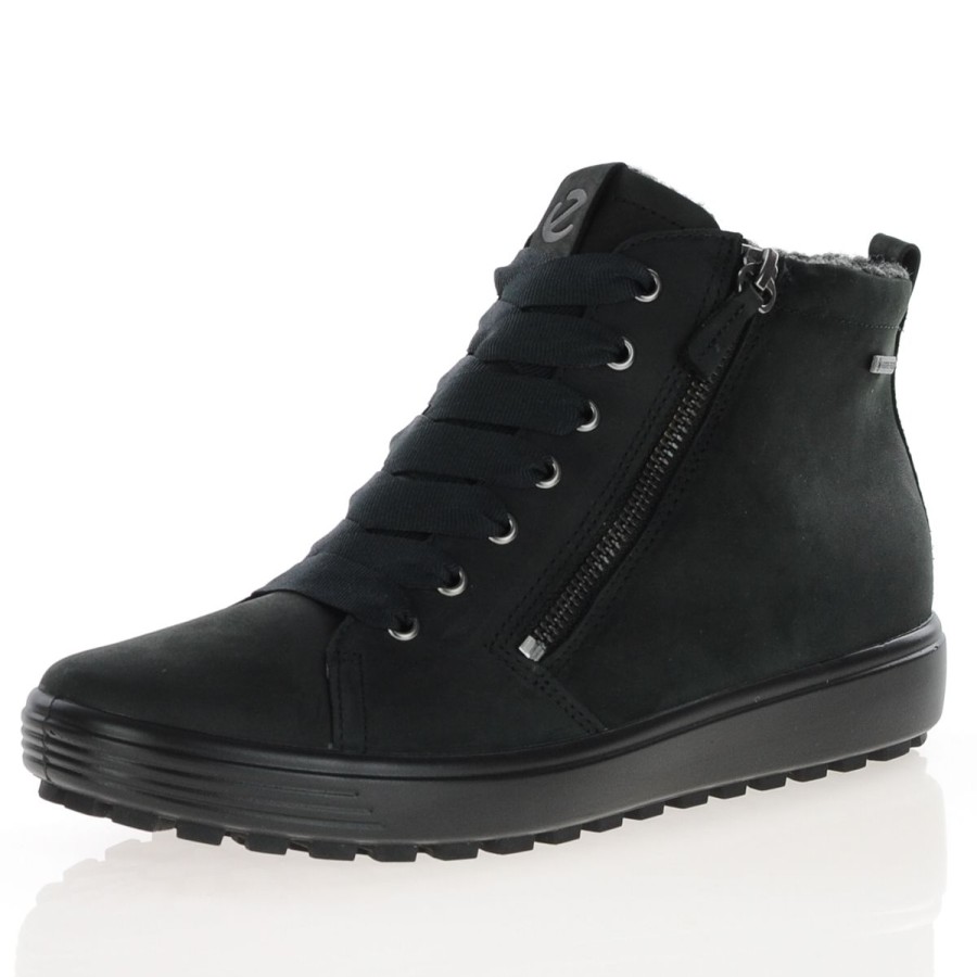 Shop By Style Ecco | Ecco - Soft 7 Tred Waterproof Boots Black - 450163