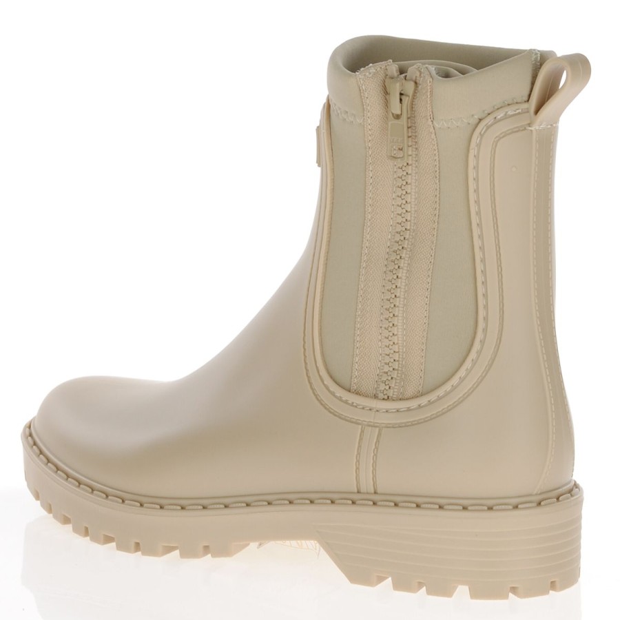 Shop By Style Toni Pons | Toni Pons - Clais Flat Chelsea Boots - Beige