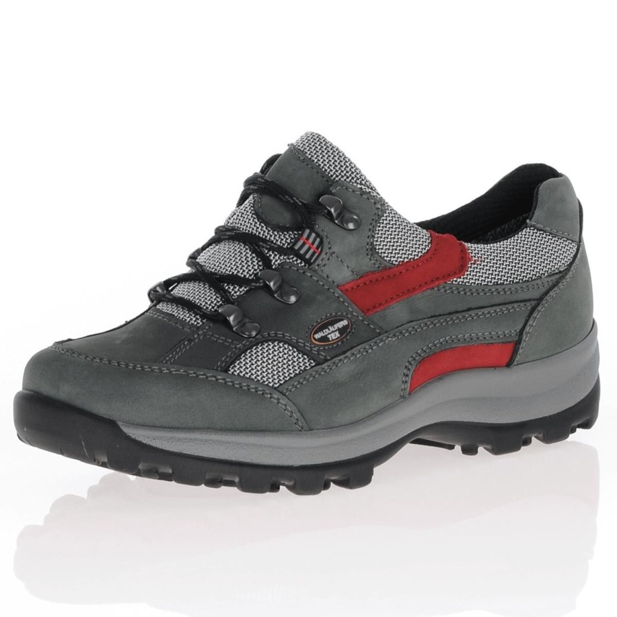 Shop By Style Waldlaufer | Waldlaufer - Waterproof Lace Up Shoes Grey - 471240